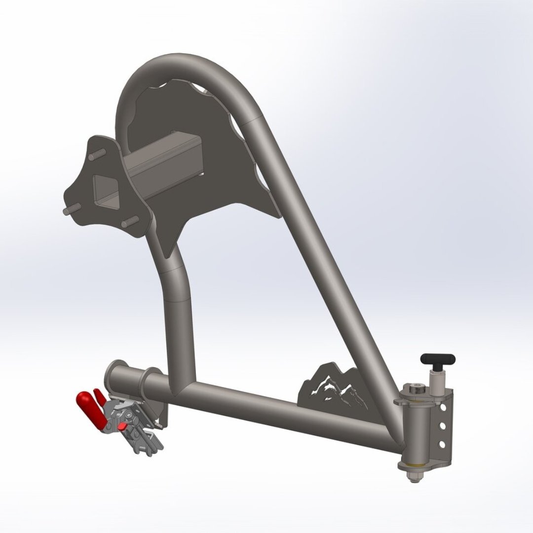 96-02 4Runner Tire Carrier Swingout - DIY Kit - True North Fabrications