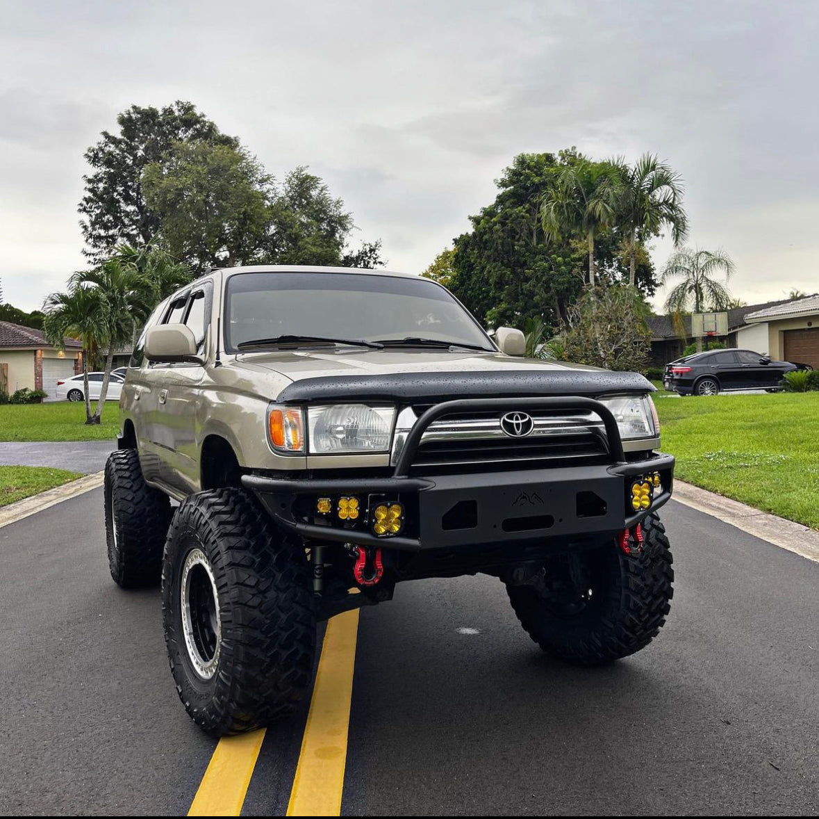 96-02 3rd Gen 4Runner Open Wing Hybrid Bumper - Welded - True North Fabrications