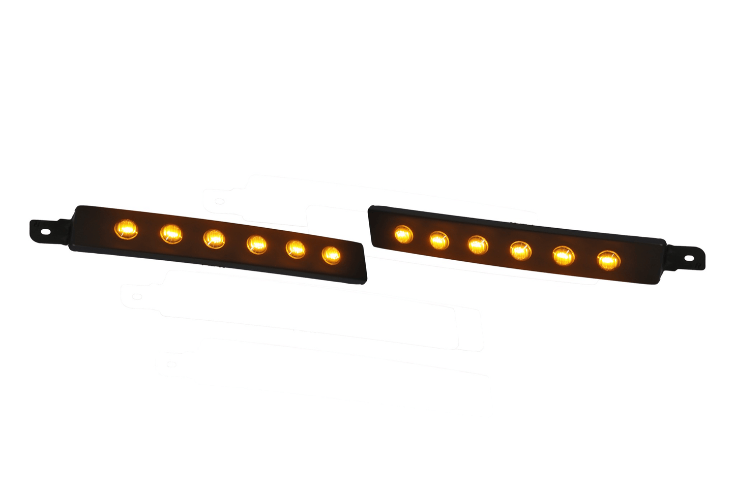 96-02 3rd Gen 4runner Amber Turn Signal LED Filler Panels - SRQ Fabrications
