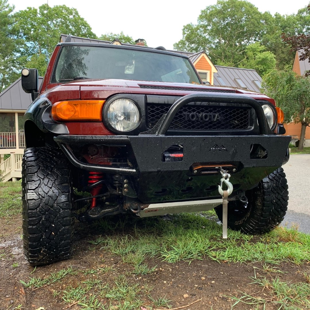 07-14 FJ Cruiser Hybrid Front Bumper - Welded - True North Fabrications