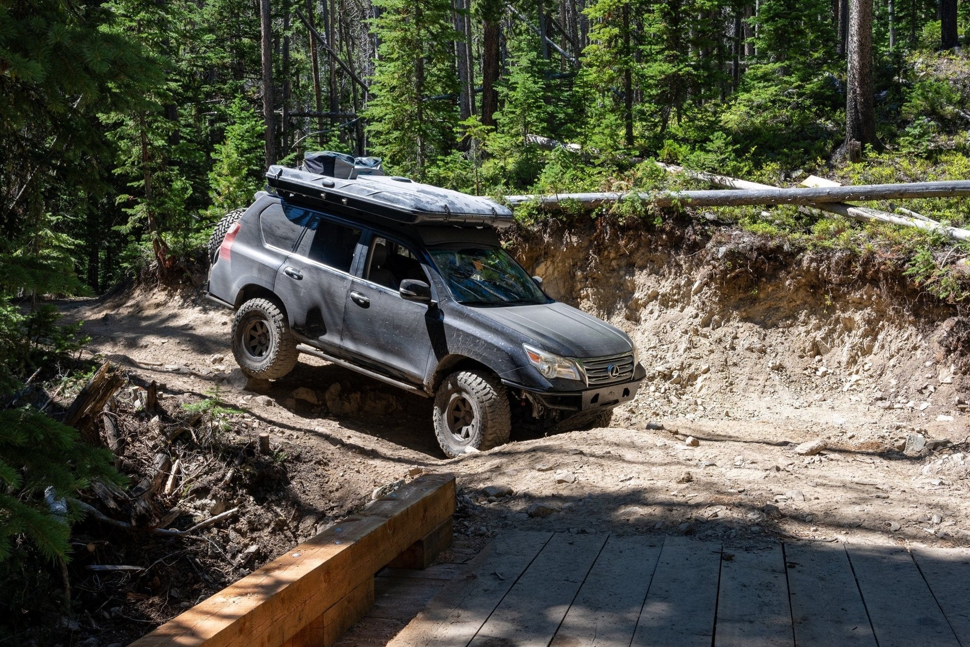 10-13 Lexus GX460 Hybrid Front Bumper - DIY - True North Fabrications