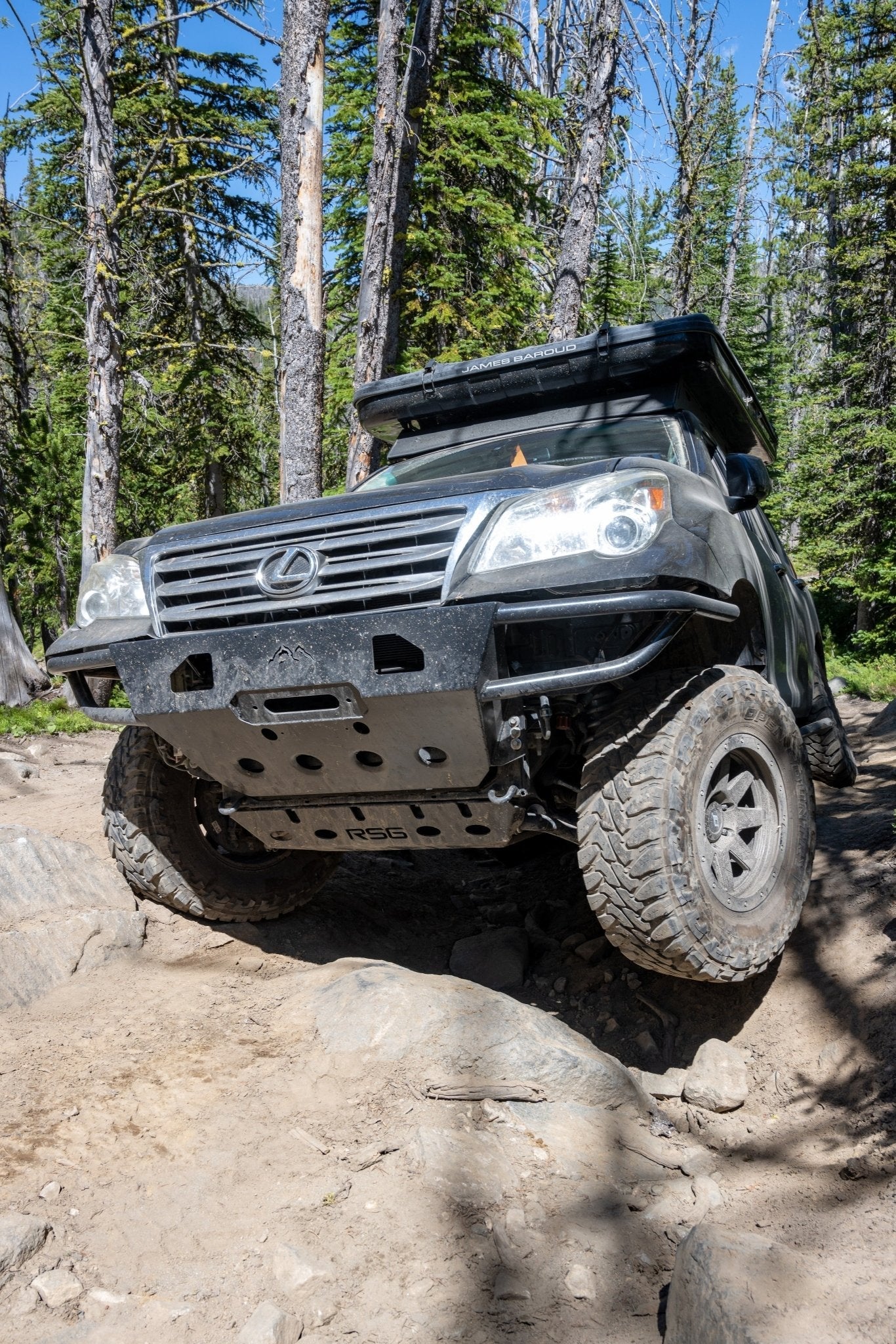 10-13 Lexus GX460 Hybrid Front Bumper - Welded - True North Fabrications