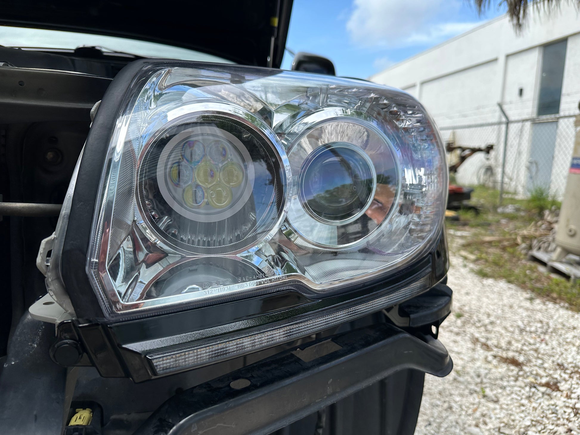 06-09 4th Gen 4Runner LED Turn Signal Filler Panels w/ DRL - SRQ Fabrications