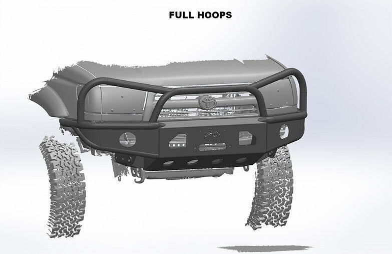 05-15 2nd Gen Tacoma Plate Front Bumper - DIY Kit - True North Fabrications