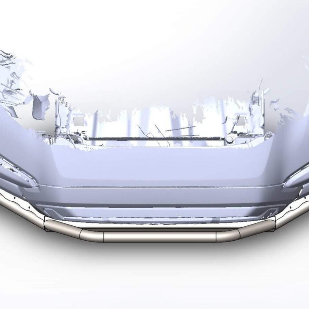 16+ 3rd Gen Tacoma Hybrid Front Bumper - Welded - True North Fabrications