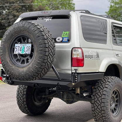 96-02 3rd Gen 4Runner Rear Plate Bumper - Welded - True North Fabrications