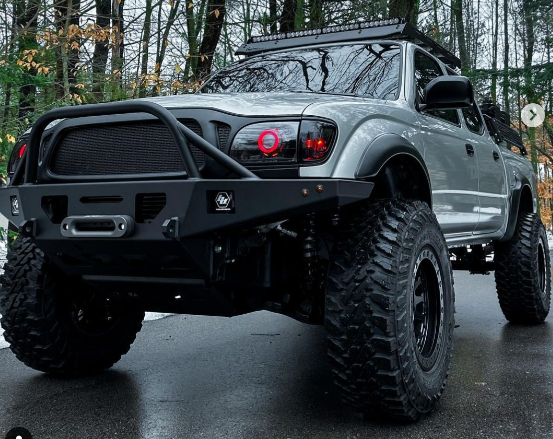 01-04 1st Gen Tacoma Black Corner Lights - SRQ Fabrications