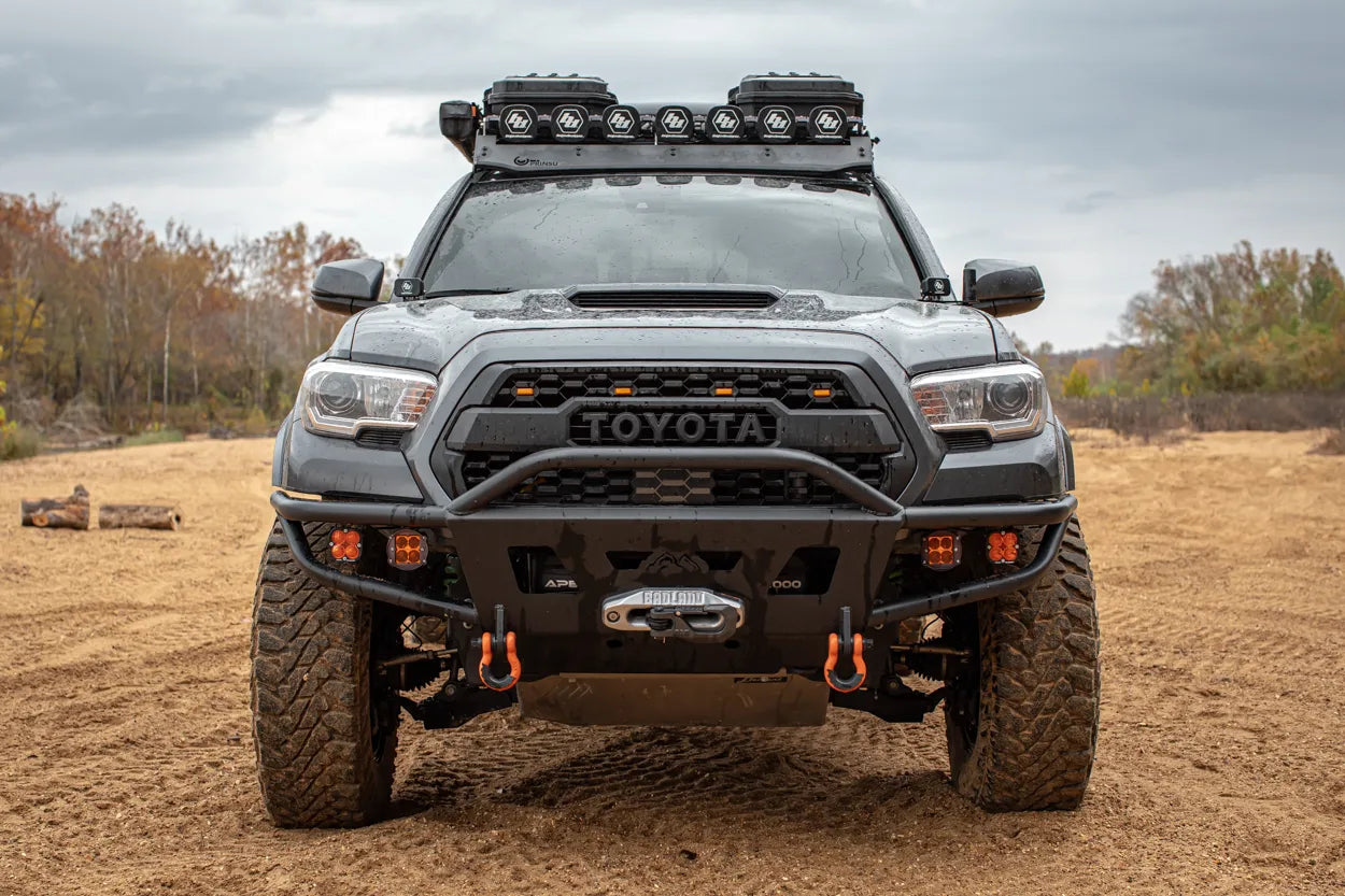 16+ 3rd Gen Tacoma Hybrid Front Bumper - Welded - True North Fabrications