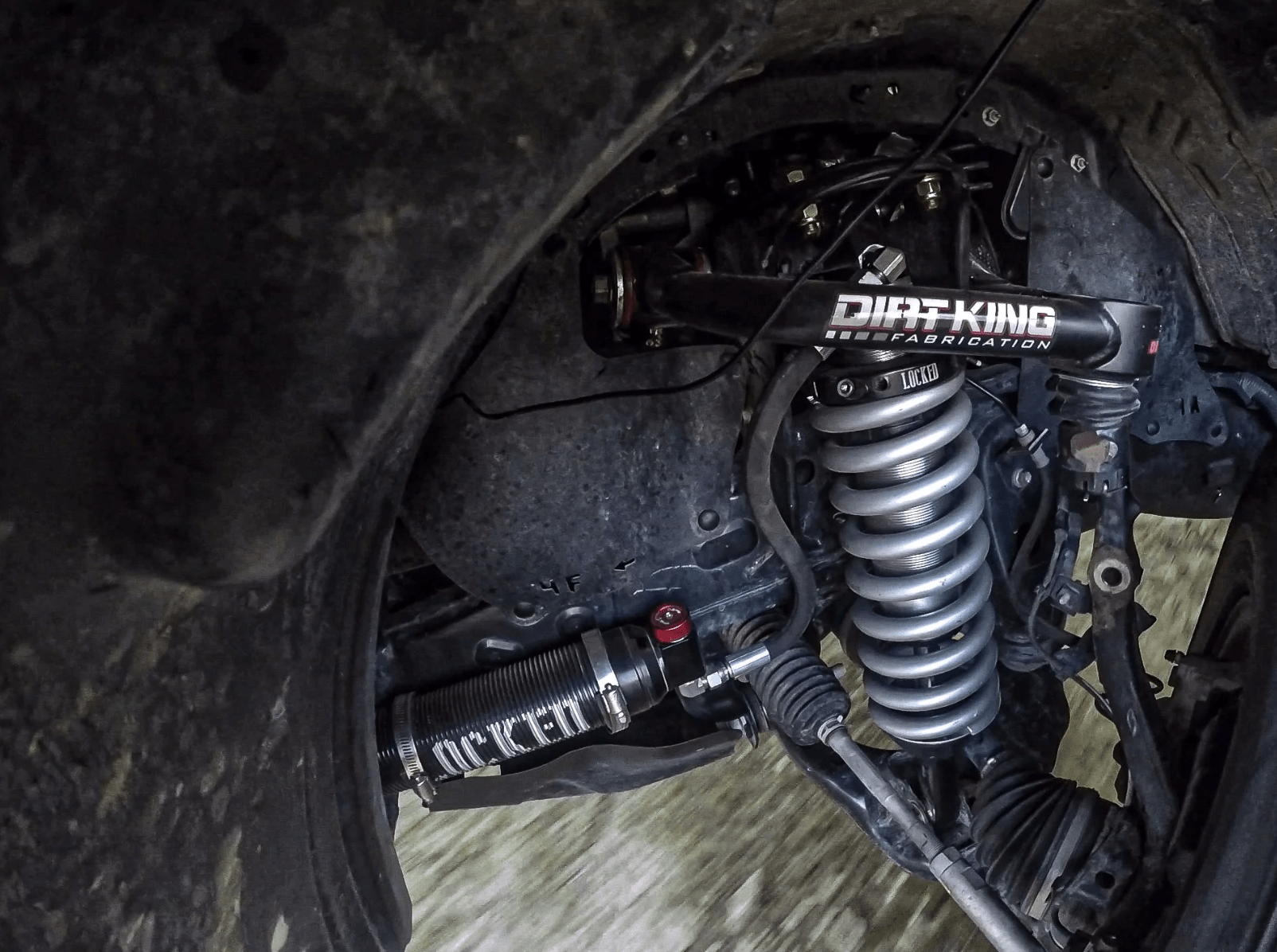 05+ Tacoma  2.5" Locked Offroad Shocks Lift Kit - Locked Offroad
